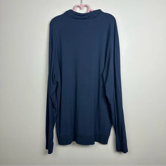 Travis Mathew Dark Blue Half Zip-Up Golf Sweater Size XXL - Picture 7 of 7
